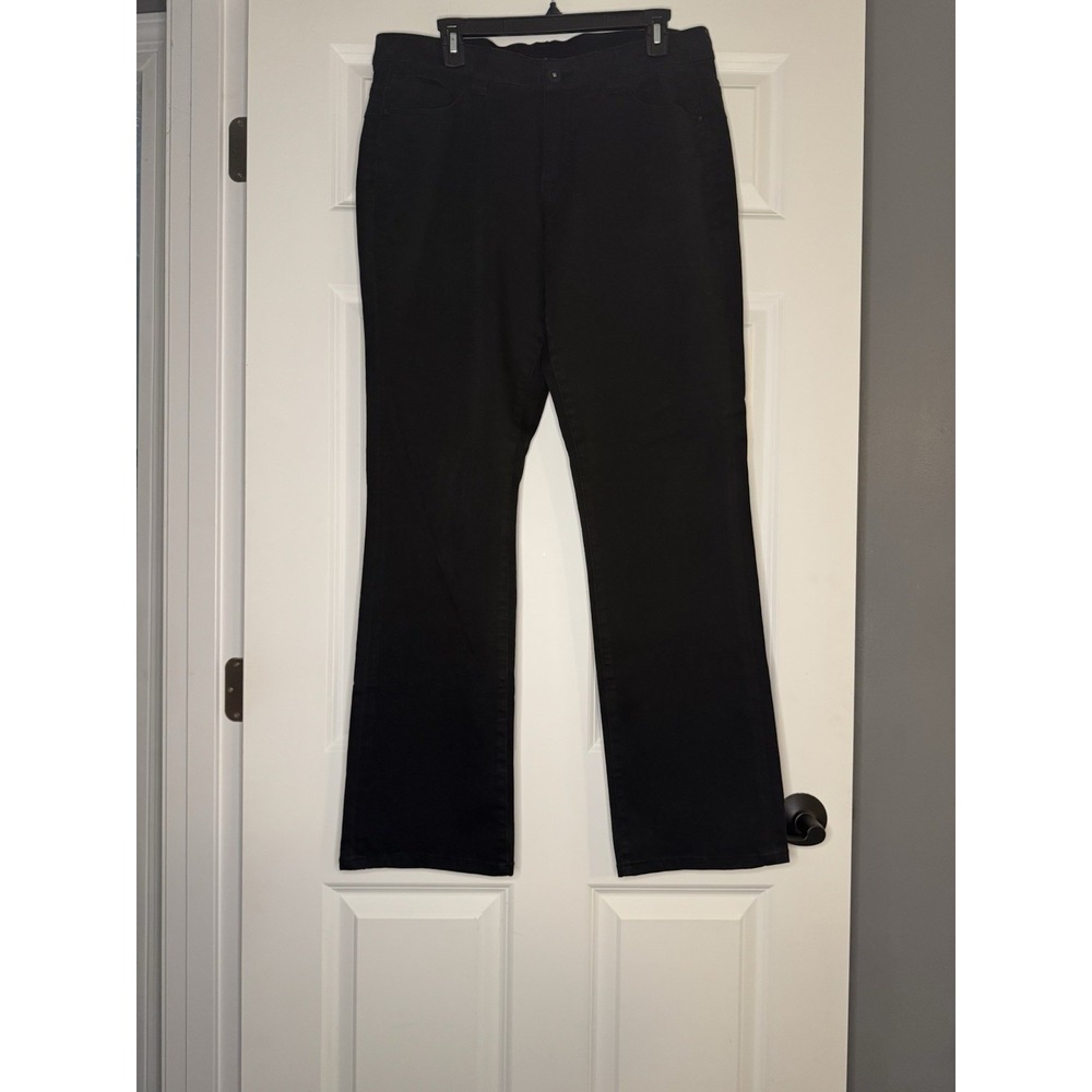 Jag Midrise Straight Leg Jeans 14/32 Black